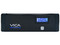 No-Break con regulador VICA Revolution 700 de 700VA/400W con pantalla LCD, 6 contactos tipo NEMA 5-15R, USB. Color Negro
