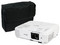Proyector Epson PowerLite E20, Resolución de 1024 x 768, Contraste 15.000:1 y 3.400 ANSI-Lumens, Incluye Mochila.