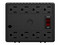 Regulador de Voltaje Complet ERV-6-011, 1300VA/650W, 8 Toma Corrientes, Color Negro.
