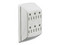 Multicontacto Duplex HUBBELL HUB-RT-600-W con 6 contactos Nema 5-15. Color Blanco