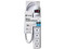 Barra Multicontacto Nextep NE-240, 6 Contactos Aterrizados, Cable de 50cm, Color Blanco.