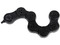 Multicontacto Flexible Quirky Pivot Power de 6 Contactos. Color Negro