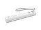 Multicontacto Surtek SYS-136204, 2 x USB, 3000 Joules con 6 Contactos.
