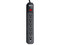 Multicontacto TrippLite TLP606B  con supresión de picos de 6 contactos, 790J. Color Negro.