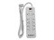 Multicontacto con Supresor de picos VICA EX 9P, 3 USB-A, USB-C, con 10 contactos.