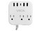 Centro Multicontacto VICA SUPVIC050 con Puertos USB 7P, Toma corriente con 3 tomas NEMA 5-15R, 3 puertos USB-A y 1 puerto USB-C.