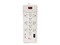 Supresor de Picos Smartbitt de 12 contactos NEMA 5-15R, 10A, 2 puertos USB, 2 puertos RJ-45, 3 puertos RJ-11. Color Blanco.