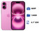 iPhone 16: 
Procesador Chip A18, 
Almacenamiento de 128GB, 
Pantalla Super Retina XDR de 6.1