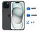 Smartphone Apple iPhone 15: 
Procesador Apple Chip A16 Bionic, 
Almacenamiento de 256GB, 
Pantalla Super Retina XDR de 6.1