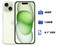 Smartphone Apple iPhone 15: 
Procesador Apple Chip A16 Bionic, 
Almacenamiento de 128GB, 
Pantalla Super Retina XDR de 6.1