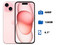 Smartphone Apple iPhone 15: 
Procesador Apple Chip A16 Bionic, 
Almacenamiento de 128GB, 
Pantalla Super Retina XDR de 6.1