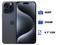 Smartphone Apple iPhone 15 Pro Max: 
Procesador Apple Chip A17 Pro, 
Almacenamiento de 256GB, 
Pantalla Super Retina XDR de 6.7