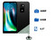 Smartphone Motorola Defy:
Procesador Snapdragon 662,
Memoria RAM de 4GB,
Almacenamiento de 64GB,
Pantalla LED Multi-Touch de 6.5