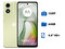 Smartphone Motorola Moto E14: 
Procesador Unisoc T606 (hasta 1.6 GHz), 
Memoria RAM de 2GB, Almacenamiento de 64GB, 
Pantalla LED Multi Touch de 6.6