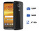 Smartphone Motorola Moto E5 Plus:
Procesador Snapdragon 425 Quad Core (1.40 GHz),
RAM de 2GB, Almacenamiento de 16GB (Expandible),
Pantalla LED de 6