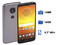Smartphone Motorola Moto E5:
Procesador Quad Core (1.4 GHz),
Memoria RAM de 2GB, Almacenamiento de 16GB,
Pantalla LED Multi Touch de 5.7
