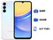 Smartphone Samsung Galaxy A15 5G:
Procesador Dimensity 6100+ (hasta 2.2 GHz),
Memoria RAM de 8GB, Almacenamiento 256GB,
Pantalla Super AMOLED de 6.5