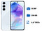 Smartphone Samsung Galaxy A55 5G: Procesador Octa-Core (hasta 2.75 GHz), Memoria RAM de 8GB, Almacenamiento de 256GB, Pantalla Super AMOLED de 6.6