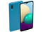 Smartphone Samsung Galaxy A02:
Procesador Quad core (hasta 1.5 GHz),
Memoria RAM de 2GB, Almacenamiento de 32GB,
Pantalla LED Multi Touch de 6.4