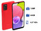 Smartphone Samsung Galaxy A03S:
Procesador Mediatek Helio P35  (hasta 2.3 GHz),
Memoria RAM de 4GB, Almacenamiento de 64GB,
Pantalla LED Multi Touch de 6.3