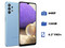 Smartphone Samsung Galaxy A32:
Procesador Octa-Core (hasta 1.80 GHz),
Memoria RAM de 6GB, 
Almacenamiento de 128GB,
Pantalla Super AMOLED de 6.2