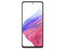 Smartphone Samsung Galaxy A53: 
Procesador Exynos 1280 (hasta 2.4 GHz), 
Memoria RAM de 6GB, Almacenamiento de 128GB,
Pantalla LED Multi touch de 6.5 FHD+, 
Bluetooth, Wi-Fi,
Cámara Principal de 64MP, 
Android 12. Color Naranja.