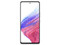 Smartphone Samsung Galaxy A53:
Procesador Octa Core (hasta 2.40 GHz),
Memoria RAM de 6GB, Almacenamiento de 128GB,
Pantalla Super AMOLED de 6.5