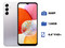 Smartphone Samsung Galaxy A14: 
Procesador MediaTek Helio G80 (hasta 2.0 GHz), 
Memoria RAM de 4GB, 
Almacenamiento de 128GB, 
Pantalla LED Multi Touch de 6.6