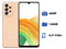 Smartphone Samsung Galaxy A33:
Procesador Octa Core (hasta 2.4 GHz),
Memoria RAM de 6GB, Almacenamiento de 128GB,
Pantalla Super AMOLED de 6.4