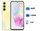 Smartphone Samsung Galaxy A35 5G:
Procesador Octa Core (hasta 2.4 GHz),
Memoria RAM de 8GB, Almacenamiento de 128GB,
Pantalla Super AMOLED de 6.6