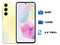 Smartphone Samsung Galaxy A35 5G:
Procesador Octa Core (hasta 2.4 GHz),
Memoria de 6GB,
Almacenamiento de 128GB,
Pantalla AMOLED Multi-Touch de 6.6