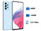 Smartphone Samsung Galaxy A53 5G: 
Procesador Octa-Core (hasta 2.40 GHz), 
Memoria RAM de 8GB, Almacenamiento de 128GB, 
Pantalla Super AMOLED de 6.5