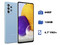 Smartphone Samsung Galaxy A72:
Procesador Octa Core (hasta 2.3 GHz),
Memoria RAM de 6GB, Almacenamiento de 128GB,
Pantalla LED Multi Touch de 6.7