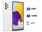 Smartphone Samsung Galaxy A72: 
Procesador Qualcomm Snapdragon 720G (hasta 2.3 GHz),
Memoria RAM de 6GB, Almacenamiento de 128GB,
Pantalla Super AMOLED de 6.7