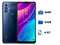 Smartphone TCL 30SE: 
Procesador Helio G25 (hasta 2.0 GHz), 
Memoria RAM de 4GB, Almacenamiento de 64GB, 
Pantalla LED Multi Touch de 6.52