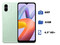 Smartphone Xiaomi Redmi A2:
Procesador Helio G36 (Hasta 2.1GHz),
Memoria RAM de 2GB, Almacenamiento de 32GB,
Pantalla LED Multitouch de 6.5