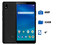 Smartphone ZTE Blade L210: 
Procesador Quad-Core (hasta 1.30 GHz), 
Memoria RAM de 1GB, Almacenamiento de 32GB, 
Pantalla LED Multi Touch de 6