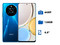Smartphone Honor X9: 
Procesador Snapdragon 680 (hasta 2.4GHz), 
Memoria RAM de 8GB, 
Almacenamiento de 128GB, 
Pantalla LED MultiTouch de 6.8