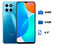 Smartphone Honor X6:
Procesador MediaTek Helio G25 (hasta 2.0 GHz),
Memoria RAM de 4GB, Almacenamiento de 64GB,
Pantalla LED Multi Touch de 6,5