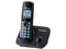 Teléfono analógico Panasonic KX-TG4111MEB con pantalla LCD de 1.8