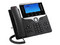 Teléfono Alámbrico IP Cisco 8841, Ethernet, Soporta PoE. Color Negro.
