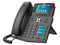 Teléfono IP Empresarial Fanvil X5U con Estándares Europeos, 16 líneas SIP con pantalla LCD a color 3.5