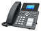 Teléfono IP GrandStream GRP2604, 3 líneas, 6 cuentas SIP, Color gris.