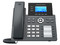 Teléfono IP GrandStream GRP2604, 3 líneas, 6 cuentas SIP, Color gris.