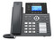Teléfono IP GrandStream GRP2604P, 3 líneas, 6 cuentas SIP, 10 teclas, PoE.