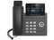 Teléfono IP GrandStream GRP2612, 2 cuentas SIP, 4 teclas de línea, audio HD, soporta Wi-Fi, PoE.
