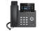 Teléfono IP GrandStream GRP2612W , 2 cuentas SIP, 4 teclas de línea, audio HD, Pantalla a color, soporta Wi-Fi (doble banda), PoE.