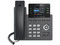 Teléfono IP GrandStream GRP2613, 3 cuentas SIP, 6 teclas de línea, audio HD, soporta PoE.