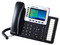 Teléfono IP Empresarial Grandstream GXP-2160 con hasta 6 líneas, pantalla de 7