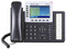 Teléfono Grandstream GXP2160 con hasta 6 lineas, pantalla de 7